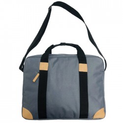Customizable Eco-Friendly Business Travel Messenger Laptop Bag – Made from Recycled Water Bottles, High-Density Tear-Resistant Fabric, Multi-Functional, Spacious & Durable for Work, Office, and Travel