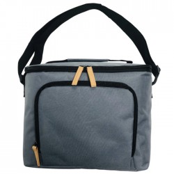 Eco-Friendly Insulated Thermal Portable Cooler Bag Made of Durable RPET Recycled Fabric, High-Capacity, Anti-Splash, Tear-Resistant, Multi-Functional for Daily, Business, Office, Travel, and More, Ideal for Retail, Gifts & Premiums