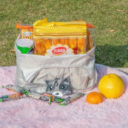 Animal Pouch Reusable Shopping Bag Durable Easy-Fold Design Machine Washable 100% Needle Detection Compliant