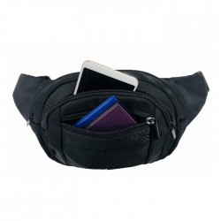 Hands-Free Waterproof Crossbody Fanny Pack - Adjustable Belt and Chest Bag for Men & Women, Durable and Lightweight, Ideal for Travel, Running, and Outdoor Activities