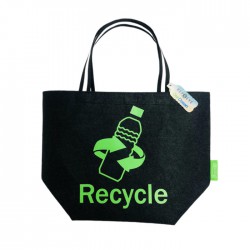 Eco-Friendly RPET Polyester Shopping Bag, Made from Recycled Water Bottles, Reusable & Washable, Ideal for Shopping, Gifts, Decorations, and Brand Promotion