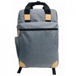 Classical Style RPET Multi-Functional Backpack Durable High-Density Anti-Splashing Bag for Daily Use Business Travel Sports Gym and School