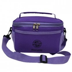 Customizable Antibacterial Recyclable Rpet Thermal Insulated Lunch Cooler Bag