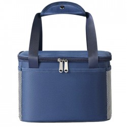 Reusable Recycled Rpet Insulated Cooler Lunch Bag for Women Men Picnic Beach Travel