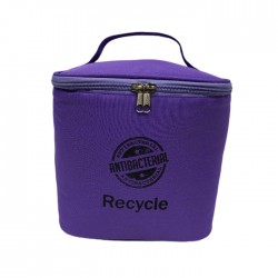 Antibaterial Renew RPET Food Delivery Insulated Thermal Cooler Lunch Bag