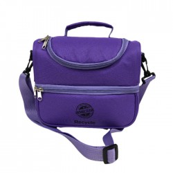 Antibacterial Recycled Rpet  Customizable Printed Insulated Lunch Thermal Food Delivery Cooler Bag