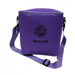 Customizable Antibacterial Renew Rpet  Portable Picnic Insulation Cooler Lunch Thermal Bag