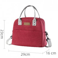 Antibacterial Picnic Camping Insulated Thermal Ice Lunch Cooler Bag for Women Men