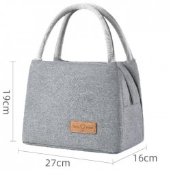 High Quality Antibacterial Reusable Insulated Thermal Food Delivery Cooler Lunch Bag