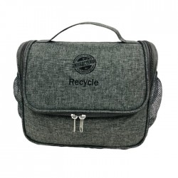 Rpet Antibacterial Polyester Zipper Outdoor Insulated Promotional Cooler Lunch Thermal Bag