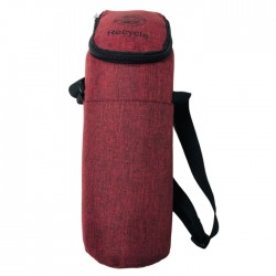 Antibacterial Sustainable Rpet Ice Insulated Bottle Thermal Cooler Bag for Picnic