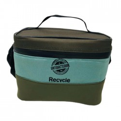 Antibacterial Rpet  Customizable Insulated Lunch Thermal Food Delivery Cooler Bag