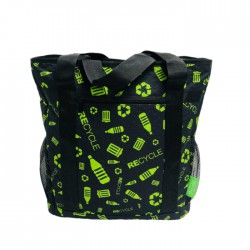 100% Recycled Rpet Portable Picnic Insulated Lunch Thermal Cooler Bag