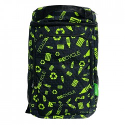 Eco-Friendly Recycled RPET Cold Food Delivery Custom Logo Insulated Lunch Cooler Bag