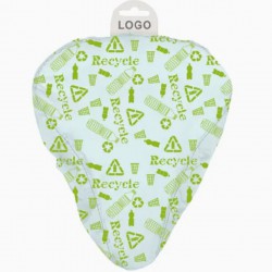 Customizable Waterproof Dustproof RPET Bicycle Saddle Cover Ripple Style GRS,BSCI,Sedex