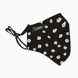 Antibacterial RPET Fashion Face Masks Recycled with Filters, Pattern Washable Reusable, Anti Dust Pollution