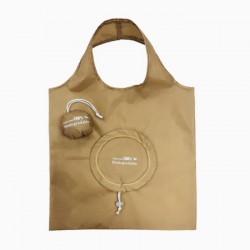 100% Biodegradable Shopping Bag Folded in a Round Ball Reusable Shopping Bag Grs BSCI Sedex BRC
