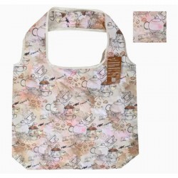 Tear-Resistant & Washable Foldable Coffee Fiber Tote Shopping Bag