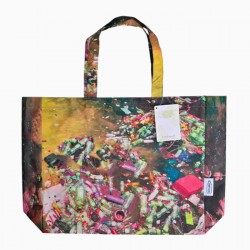 Fashion Reusable Non-Woven RPET Shopping Bag