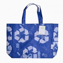 Customized Reusable Tote Shopping Bag Recycled Eco Non Woven Bag with Logo