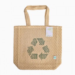 Wholesale Woven Paper Shopping Grocery Handbag Eco Friendly Bag