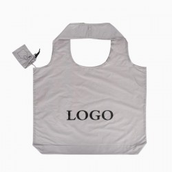 Custom Eco Friendly Foldable Tote Shopping Bag with Reinforced Strap