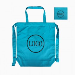 Multi Functional Versatile Custom Polyester Tote Shopping Bag for Beach Picnic Outdoor Trip