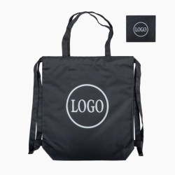 Weight Bearing Thick Polyester Tote Shopping Bag for Supermarket Bulk Purchases