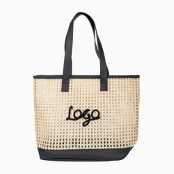 Wholesale Popular Handmade Paper Straw Shoulder Bag for Ladies Daily Outings