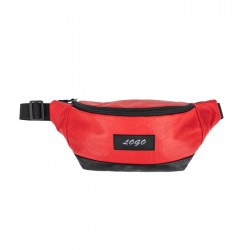 Outdoor PU Leather Fashion Travel Waist Bag