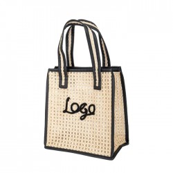 Eco Friendly Wholesale Straw Shoulder Tote Bag for Women