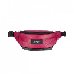 Waterproof Custom Logo PU Leather Men's Fanny Pack Bum Bag